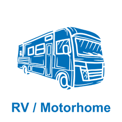 Logo of KVT Klassifikation with a blue background and white text.